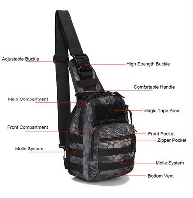Améliorez votre équipement de plein air avec notre sac à dos tactique pour hommes prêt toutes les saisons
