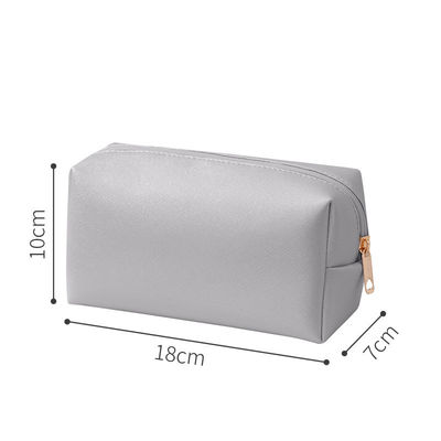 Boîte d'organisation de sac cosmétique de voyage en cuir polyester polyvalent portable pour femmes