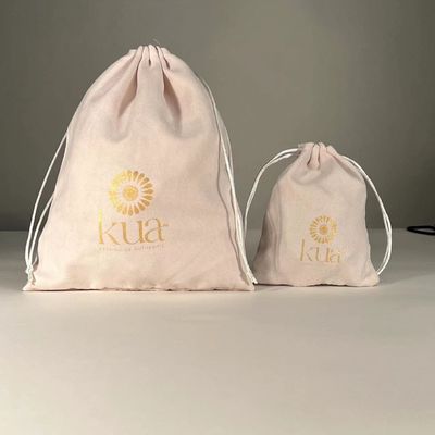 Sac d'emballage de bijoux en microfibre personnalisé avec logo