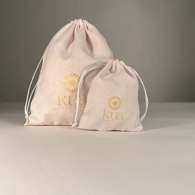 Sac d'emballage de bijoux en microfibre personnalisé avec logo