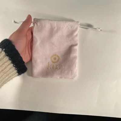 Sac d'emballage de bijoux en microfibre personnalisé avec logo