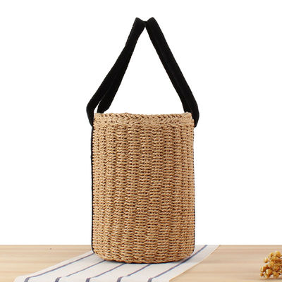 Sac à main en paille de grande capacité