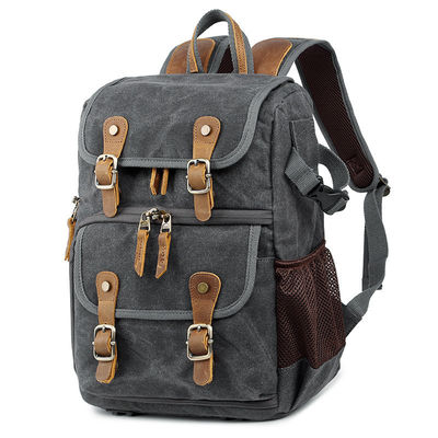 Sac à dos pour appareils photo numériques et ordinateurs portables en couleurs personnalisées
