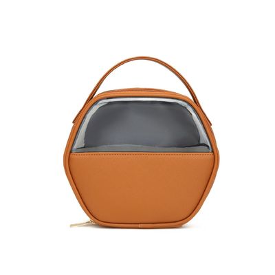 Légume de beauté, maquillage de voyage, sac cosmétique