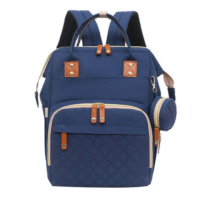 Logo personnalisé sac de bébé maman couche sac à dos avec bassinet de voyage et station de changement