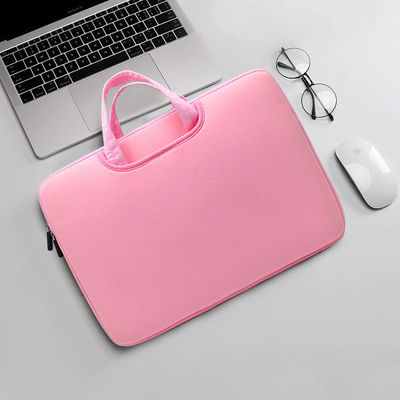 Des sacs d'ordinateur portatifs en néoprène bleu ciel personnalisés pour 12 13 15 pouces