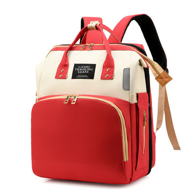 Sac à dos de couche de voyage Le dernier style à la mode avec lit de berceau pliable pour bébé imperméable