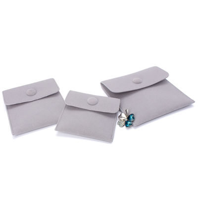 OEM/ODM Acceptable Sac à bijoux en microfibre Logo personnalisé Sac à oreille pour les arrivées