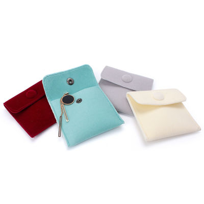 OEM/ODM Acceptable Sac à bijoux en microfibre Logo personnalisé Sac à oreille pour les arrivées