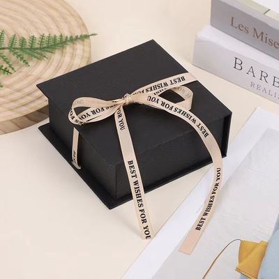 Coloris personnalisés bijoux emballage coulissante boîte de tiroir en papier cadeau pour le maquillage cosmétique