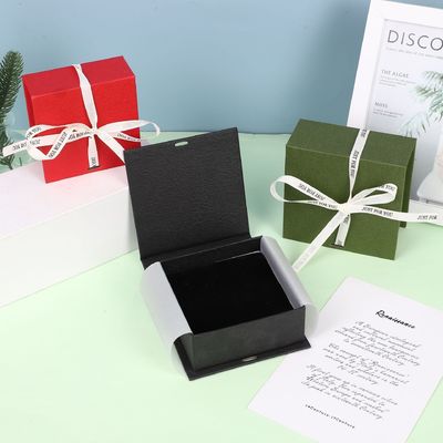 Coloris personnalisés bijoux emballage coulissante boîte de tiroir en papier cadeau pour le maquillage cosmétique