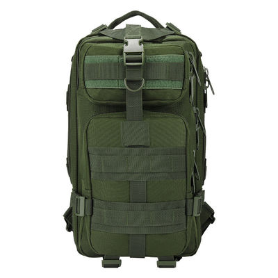 Sac à dos tactique en nylon 30L avec poche à fermeture à glissière intérieure et épaule arquée