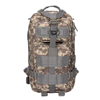 Sac à dos tactique en nylon 30L avec poche à fermeture à glissière intérieure et épaule arquée