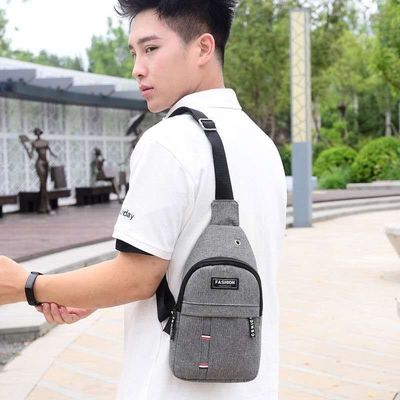Sac à dos unisexe pour les jeunes petit sac à dos pour les sports tendance couleur solide sac messager à épaule unique