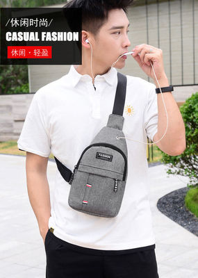 Sac à dos unisexe pour les jeunes petit sac à dos pour les sports tendance couleur solide sac messager à épaule unique