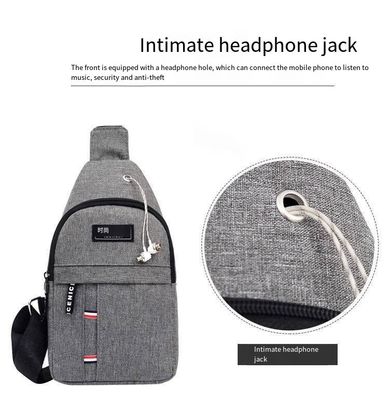 Sac à dos unisexe pour les jeunes petit sac à dos pour les sports tendance couleur solide sac messager à épaule unique