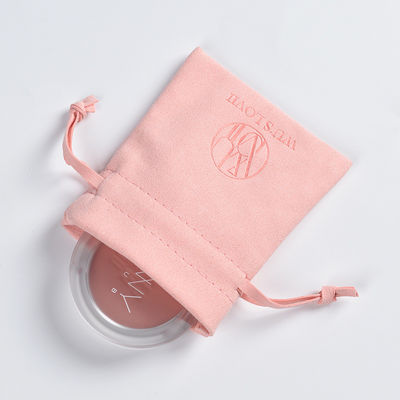 Logo personnalisé Boucles d'oreilles à petits dés Bracelets Colliers Poussière de velours Sac d'emballage en cadeau