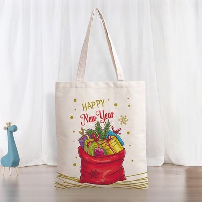 Portemanteaux de grande capacité, imprimés de lettres simples, sacs de toile pour femmes, sacs de voyage, sacs de shopping