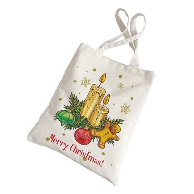 Portemanteaux de grande capacité, imprimés de lettres simples, sacs de toile pour femmes, sacs de voyage, sacs de shopping