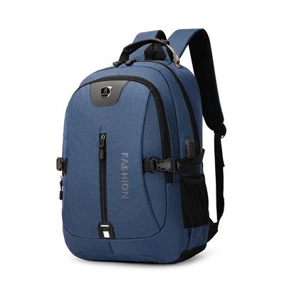 Matériel principal Oxford Logo personnalisé Sac à dos USB pour les sports occasionnels et ordinateur portable