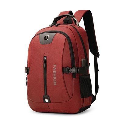 Matériel principal Oxford Logo personnalisé Sac à dos USB pour les sports occasionnels et ordinateur portable