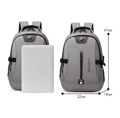 Matériel principal Oxford Logo personnalisé Sac à dos USB pour les sports occasionnels et ordinateur portable