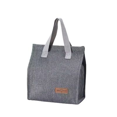 Polyester pour les courses Cooler le déjeuner Sac thermique Tote pour l'isolation simple et à la mode