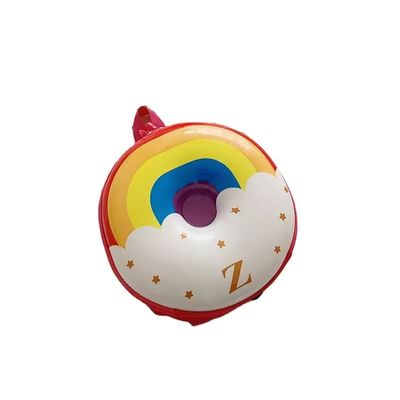 Nouveauté Sac à livres mignon 2024 Sac à dos dessin animé Donuts Sac scolaire en caoutchouc pour la vie quotidienne