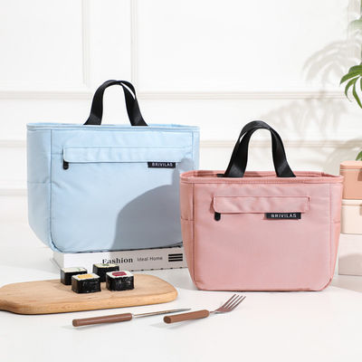 Sac en nylon Bento isolé de haute qualité avec film d'aluminium étanche à l'intérieur