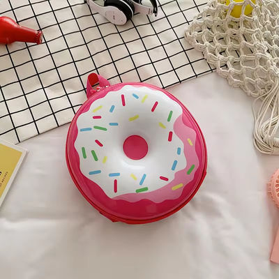 Nouveauté Sac à livres mignon 2024 Sac à dos dessin animé Donuts Sac scolaire en caoutchouc pour la vie quotidienne