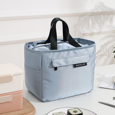 Sac en nylon Bento isolé de haute qualité avec film d'aluminium étanche à l'intérieur