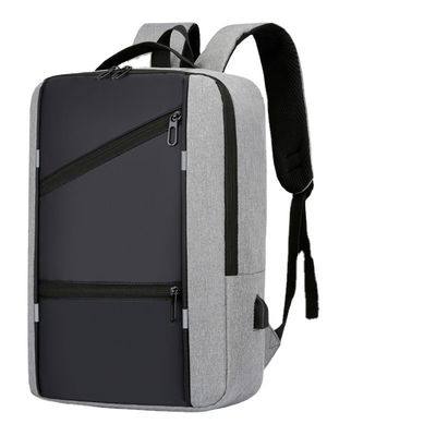 Sac à dos d'ordinateur portable personnalisé pour homme avec conception anti-vol et port de charge USB