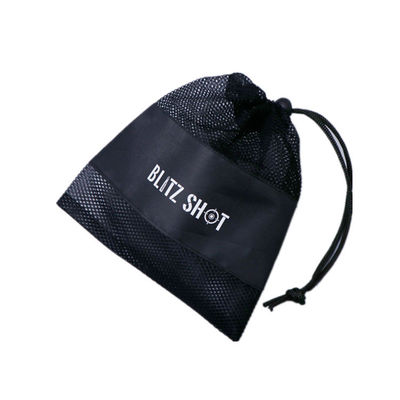 Sac à filets pour l'emballage Sac à filets petit entrepôt avec logo personnalisé accepté