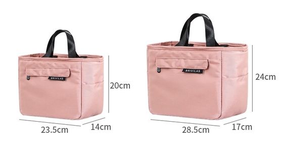 Sac en nylon Bento isolé de haute qualité avec film d'aluminium étanche à l'intérieur