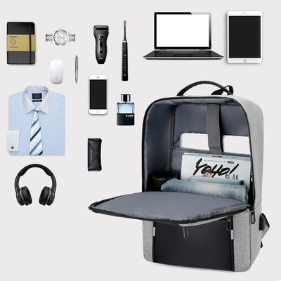 Sac à dos d'ordinateur portable personnalisé pour homme avec conception anti-vol et port de charge USB
