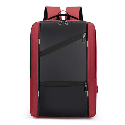 Sac à dos d'ordinateur portable personnalisé pour homme avec conception anti-vol et port de charge USB