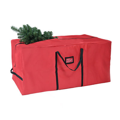 Couleur personnalisée Durable 600d sac de stockage d'arbre de Noël à l'oxford.