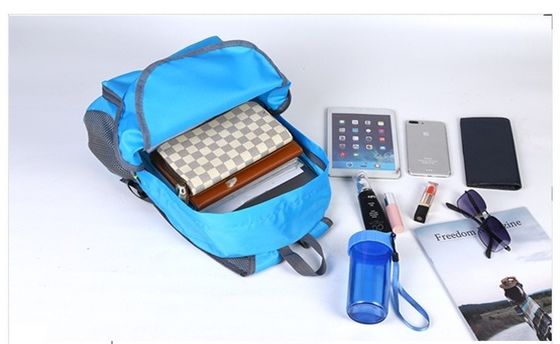 Sac à dos de modèle élégant pour ordinateur portable Système de transport de tissu d'Oxford sac scolaire Logo personnalisé