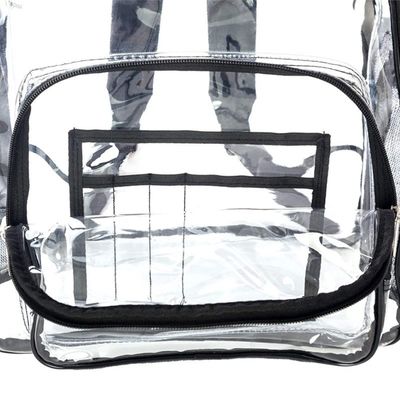 Sac à dos scolaire en PVC transparent pour sac scolaire transparent