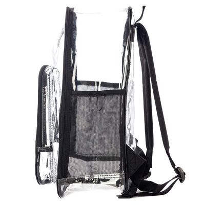Sac à dos scolaire en PVC transparent pour sac scolaire transparent