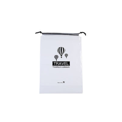 Logo personnalisé imprimé sac à cordes pour maquillage et emballage cadeau