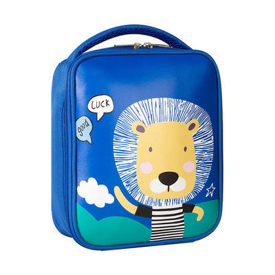 Des dessins animés en couleurs personnalisés, espace isolé pour les enfants, boîte à lunch, sac à isolation.