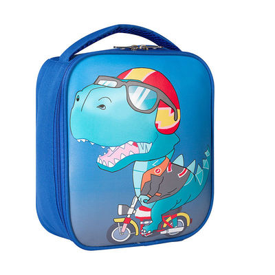 Des dessins animés en couleurs personnalisés, espace isolé pour les enfants, boîte à lunch, sac à isolation.