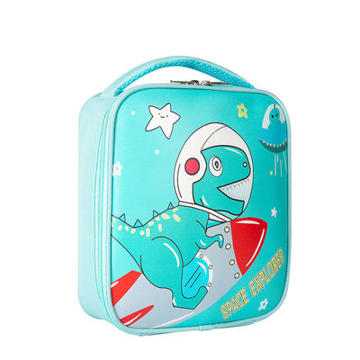 Des dessins animés en couleurs personnalisés, espace isolé pour les enfants, boîte à lunch, sac à isolation.