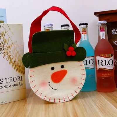 Variété de sacs à pommes fermées en matériaux recyclés pour petits cadeaux pour enfants
