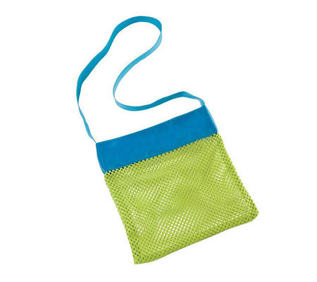 Le dernier style à la mode pour les enfants Sable à l' égout Sac à main pliable Jouets de stockage Sac à mailles
