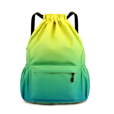 Coloriage sur mesure Pratique léger Durable étanche à l'eau Sac à dos de gym