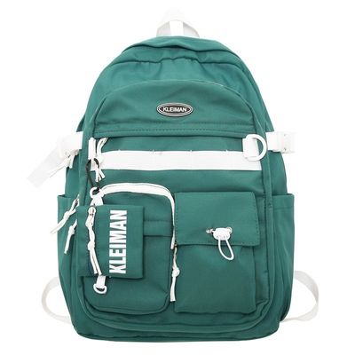 Sac à dos à l' école polyester imperméable pour étudiants