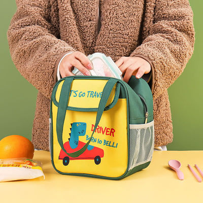 Sac isolé pour enfants Portable à main mignon Sac de boîte à lunch OEM/ODM Acceptable