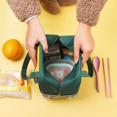 Sac isolé pour enfants Portable à main mignon Sac de boîte à lunch OEM/ODM Acceptable